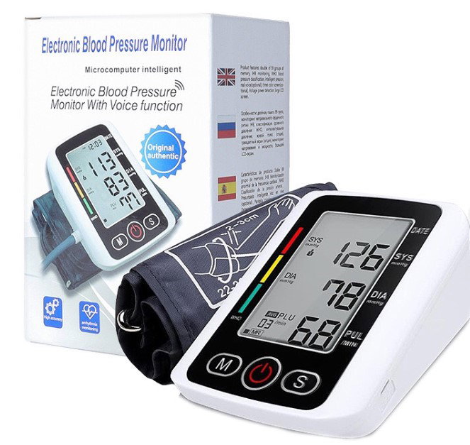 Portable Electric Digital Arm Blood Pressure / BP Monitor_1
