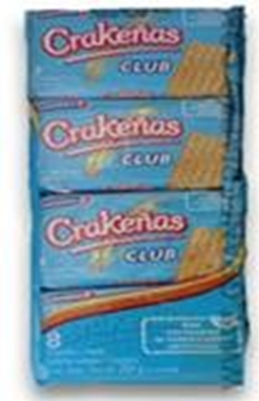GALLETAS SALADAS CRAKEÑAS CLUB 192G* 8PCS* 24 PAQ_0
