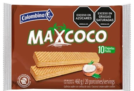 MAX COCO WAFER 12 PAQ*10*46G _0