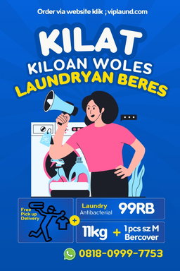 Kiloan Woles, Baju Beres 99k
