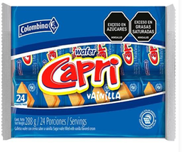 WAFER VAINILLA 288GR*24UNDS*24PAQ 