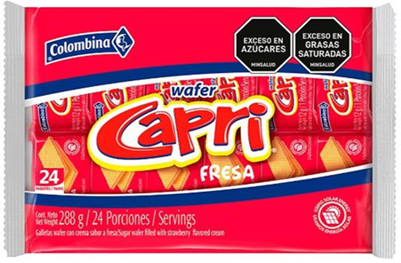 WAFER FRESA 288GRS*24UNDS*24PAQ