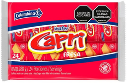 WAFER FRESA 288GRS*24UNDS*24PAQ 