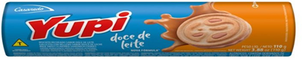 YUPI GALLETAS DULCE DE LECHE 110GRS*30UNDS _0