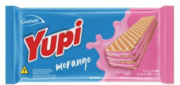 YUPI WAFER FRESA 80GRS*40UNDS