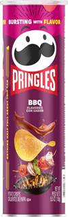 PRINGLES (GRANDE) BBQ 158GRS*14UNDS
