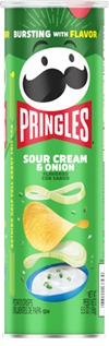 PRINGLES (GRANDE) CREMA ACIDA Y CEBOLLA 158GRS*14UNDS 