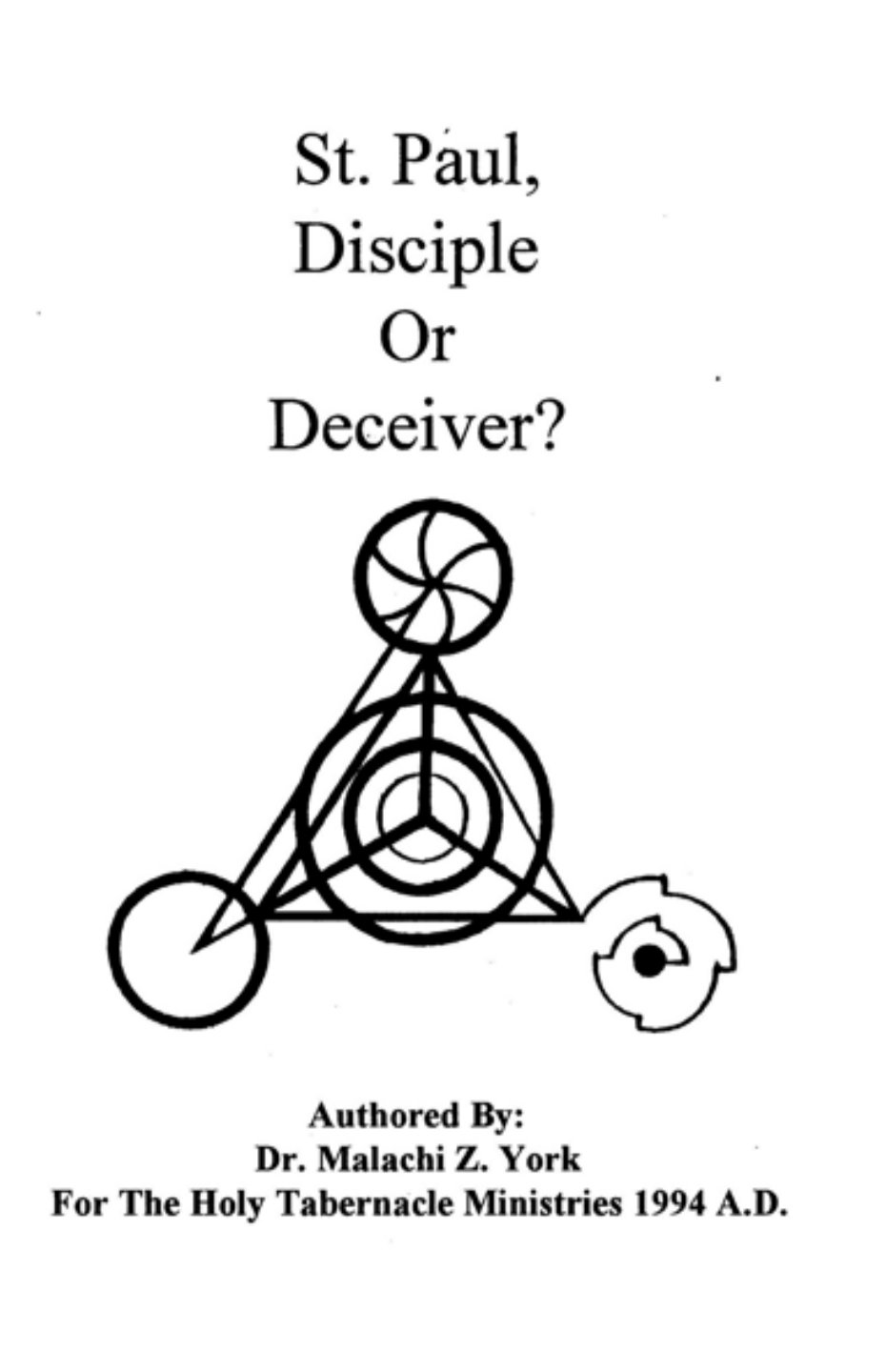 St Paul Disciple or Deceiver_1