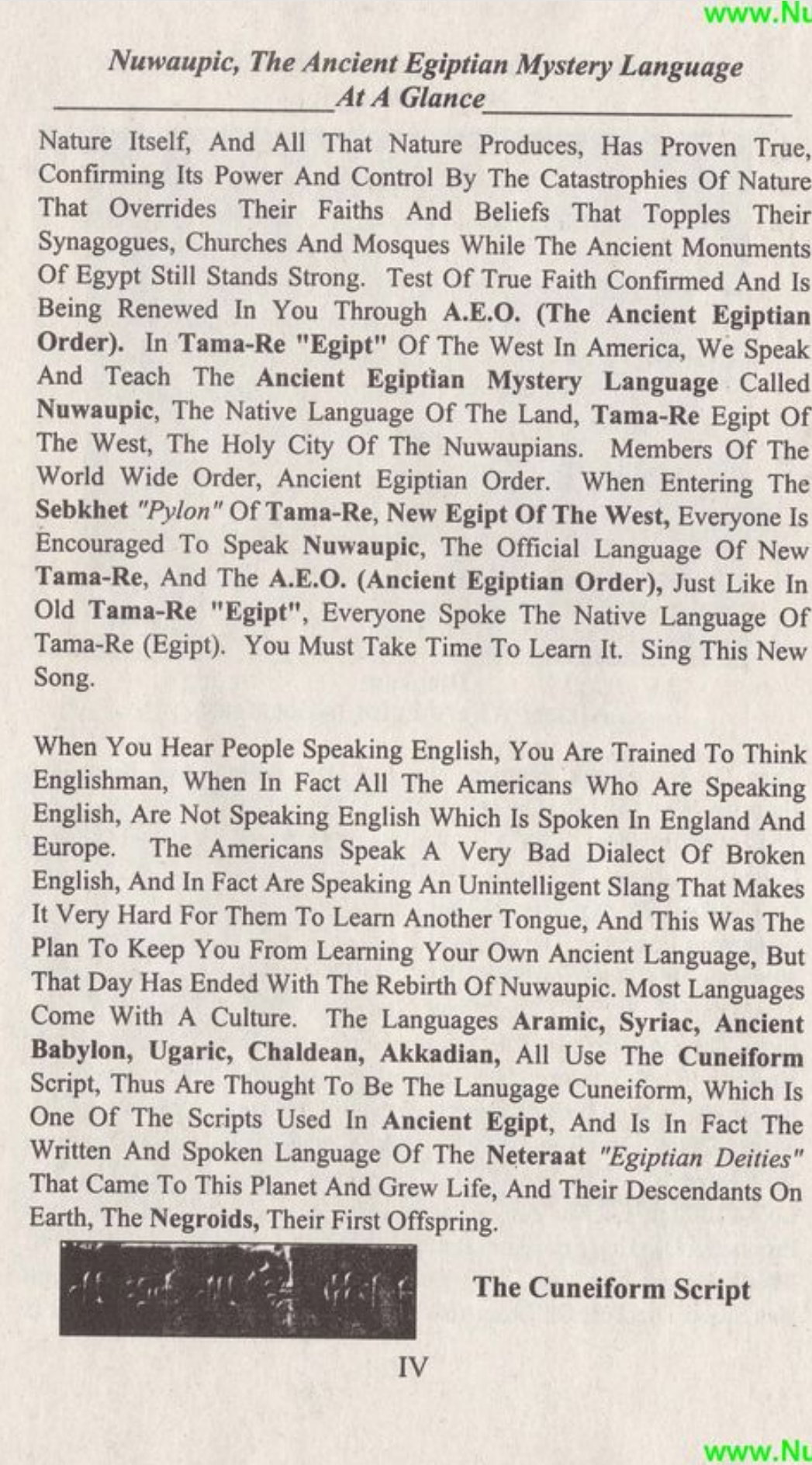 Nuwaupic Ancient Egiptian mystery language _4