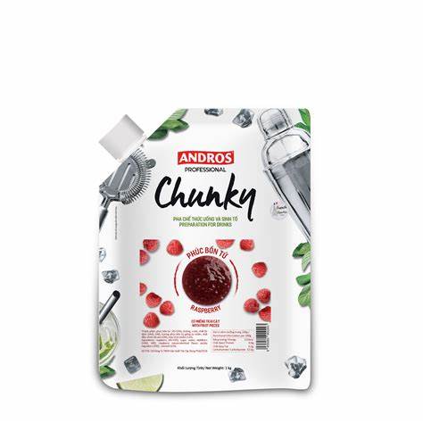 Andros Raspberry Chunky 1kg
