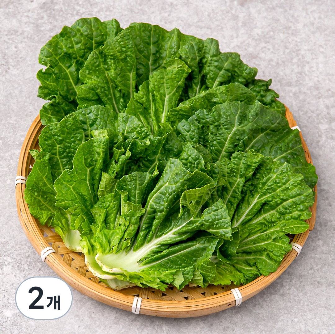 한끼 쌈추, 80g, 2개 Single-Meal Lettuce 80g x2_0