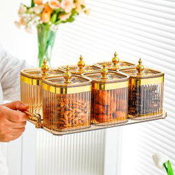 LUXURY 6 COOKIE CANDY TRAY