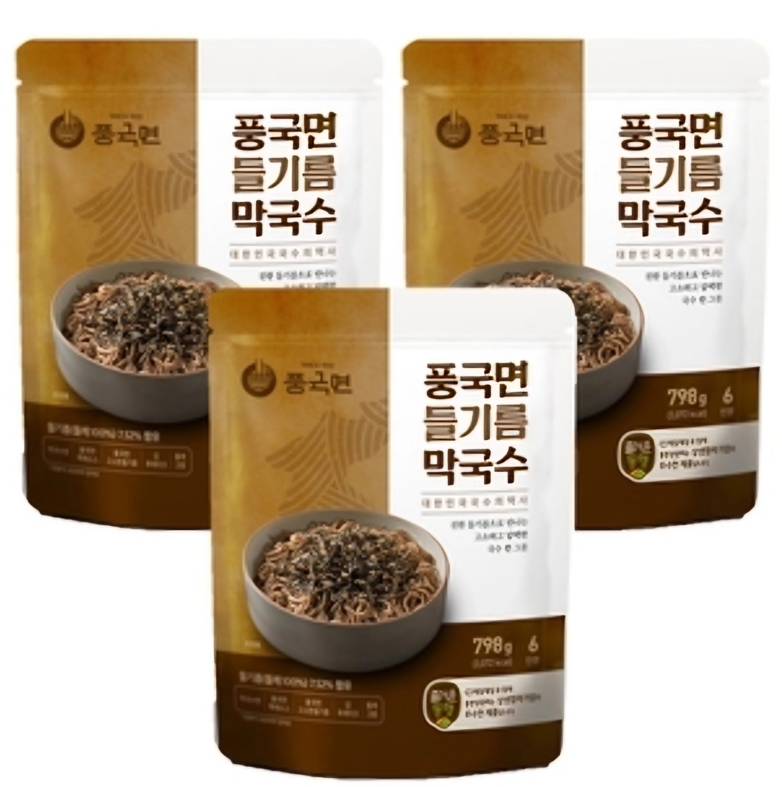 코스트코>풍국면들기름막국수798g 138g*6개묶음 Costco Pungguk Noodles with Perilla Oil 798g (138g x6)_2