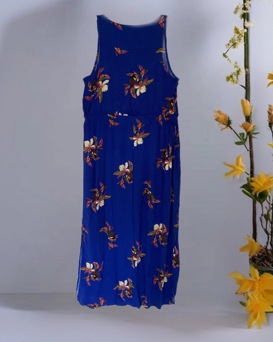 Blue New Day Maxi Sun Dress_1