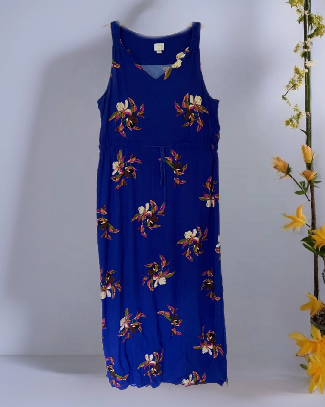 Blue New Day Maxi Sun Dress_0
