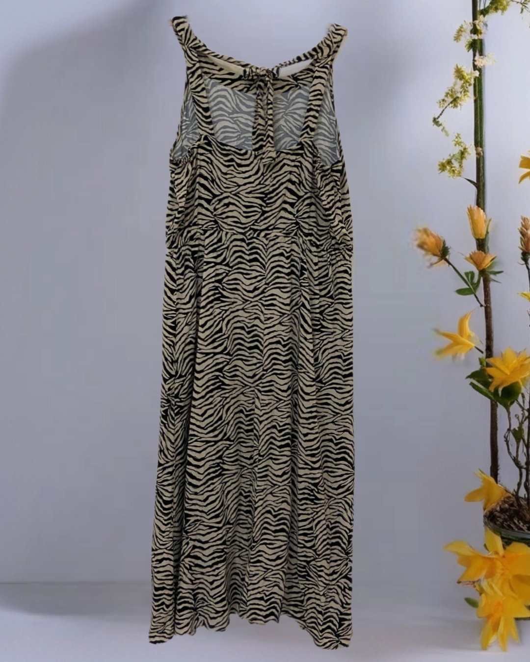Zebra Print Maxi Dress_1