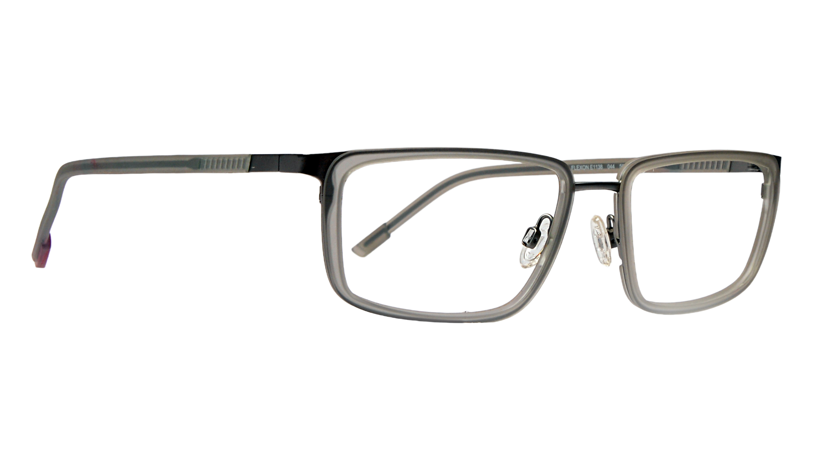 Flexon |E1138 |Full Rim |Fibre |GREY-Fibre |56-18-150
