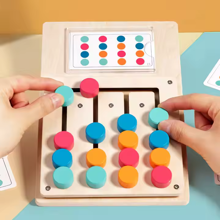 Color Matching Wooden Puzzle