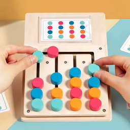 Color Matching Wooden Puzzle