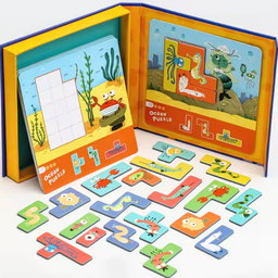 Ocean-Themed Paper Puzzle