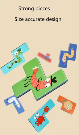 Ocean-Themed Paper Puzzle