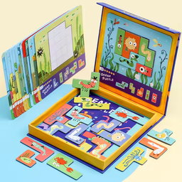 Ocean-Themed Paper Puzzle