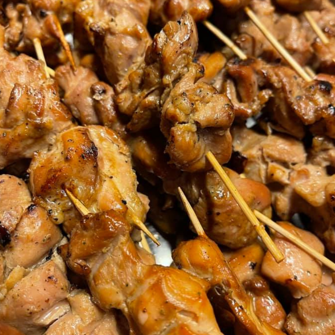 Surinamese Saté Chicken Skewer