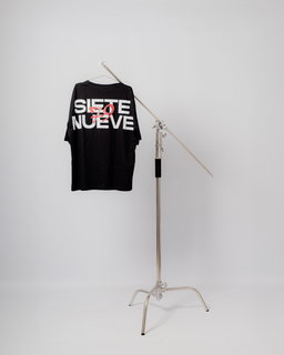 Oversize Siete Nueve - Negra