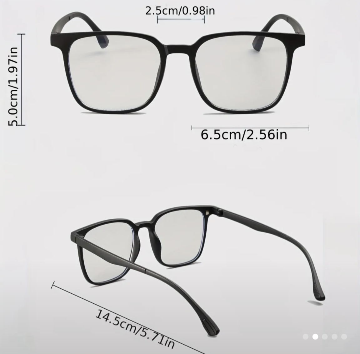 Casual Polycarbonate frame with 3 in 1 folding magnetic galsses_2