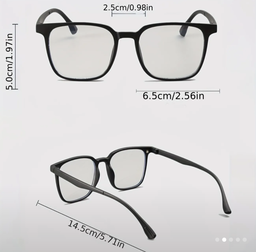 Casual Polycarbonate frame with 3 in 1 folding magnetic galsses