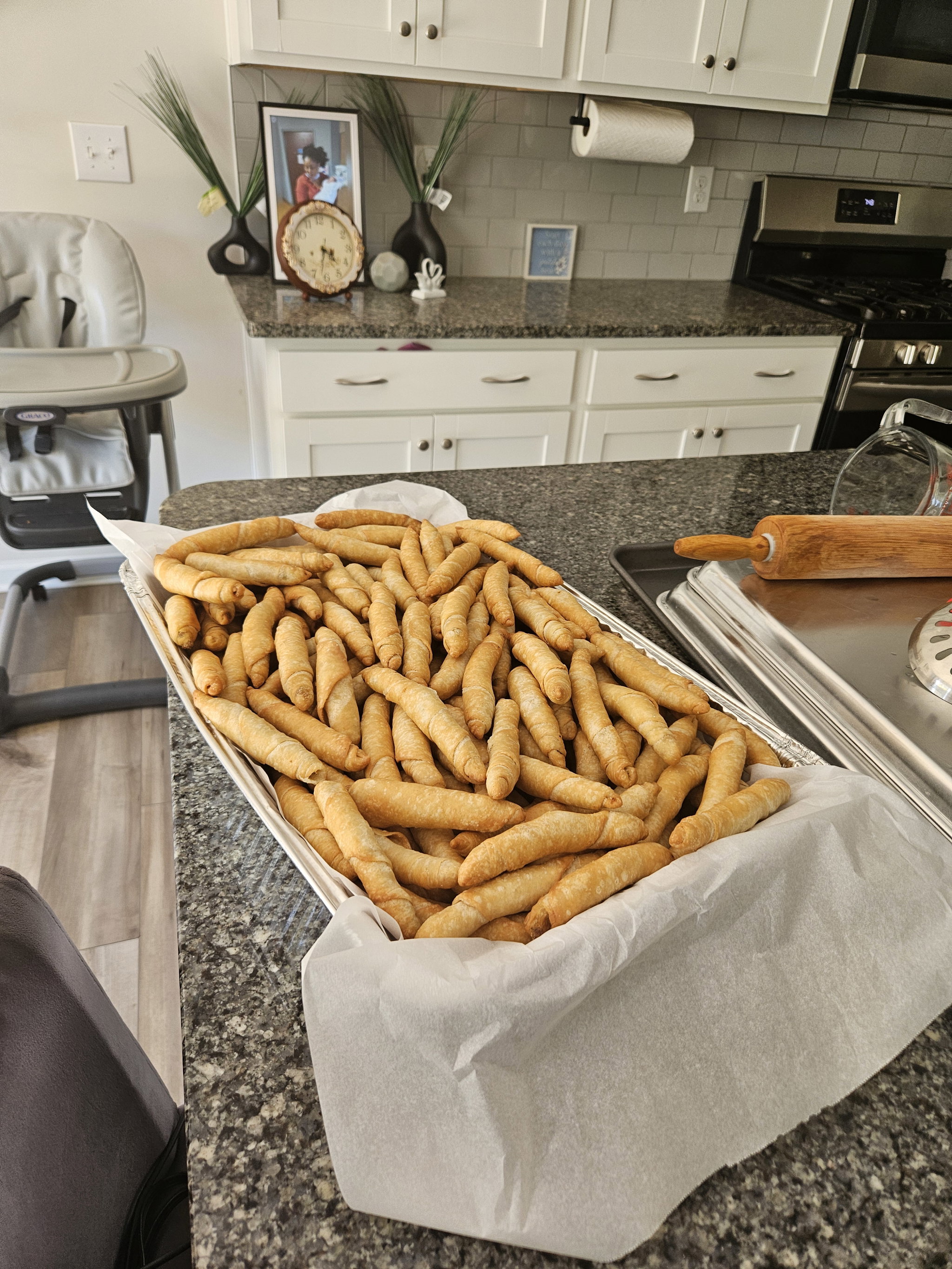1 large Tray Fishroll _5