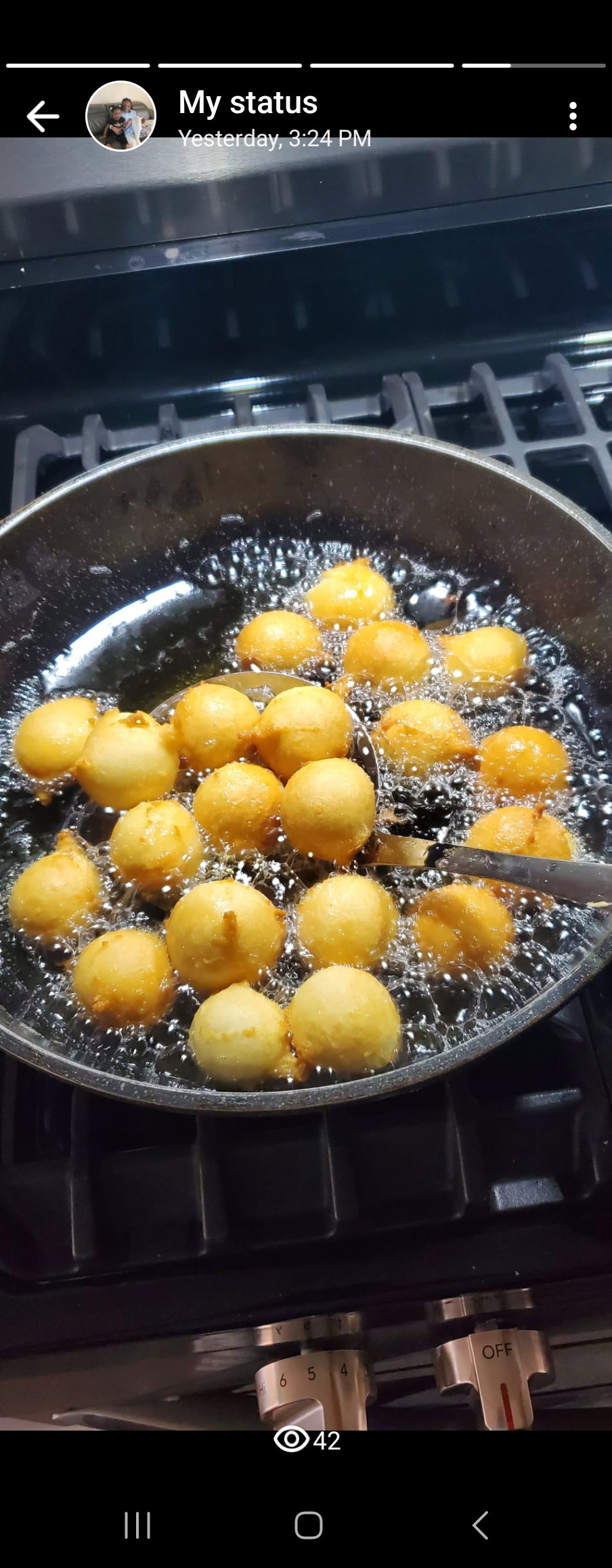  Large Tray Drop doughnuts _2
