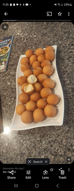 Half Tray Drop Doughnuts 