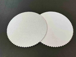 Base Cake Board Ondulada Prateada