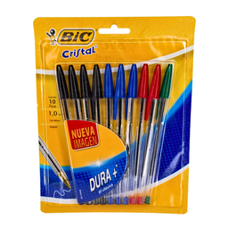 Plumas Bic punto mediano 1.0mm