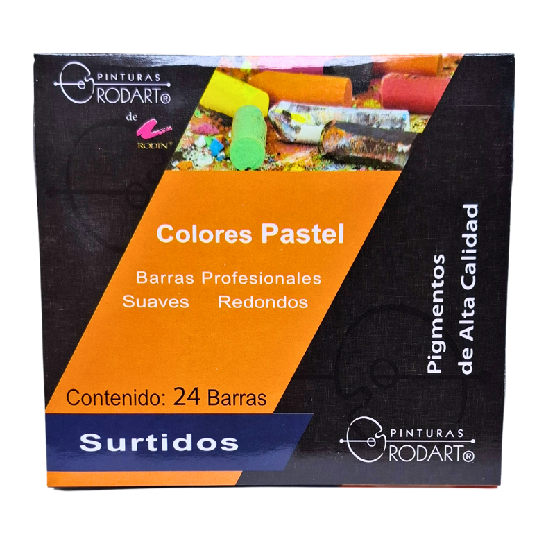 Colores pastel (Gis pastel) Rodart 24pza. _0