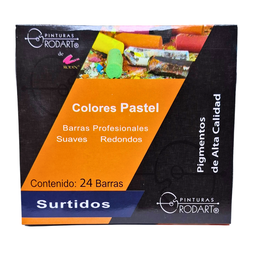 Colores pastel (Gis pastel) Rodart 24pza. 