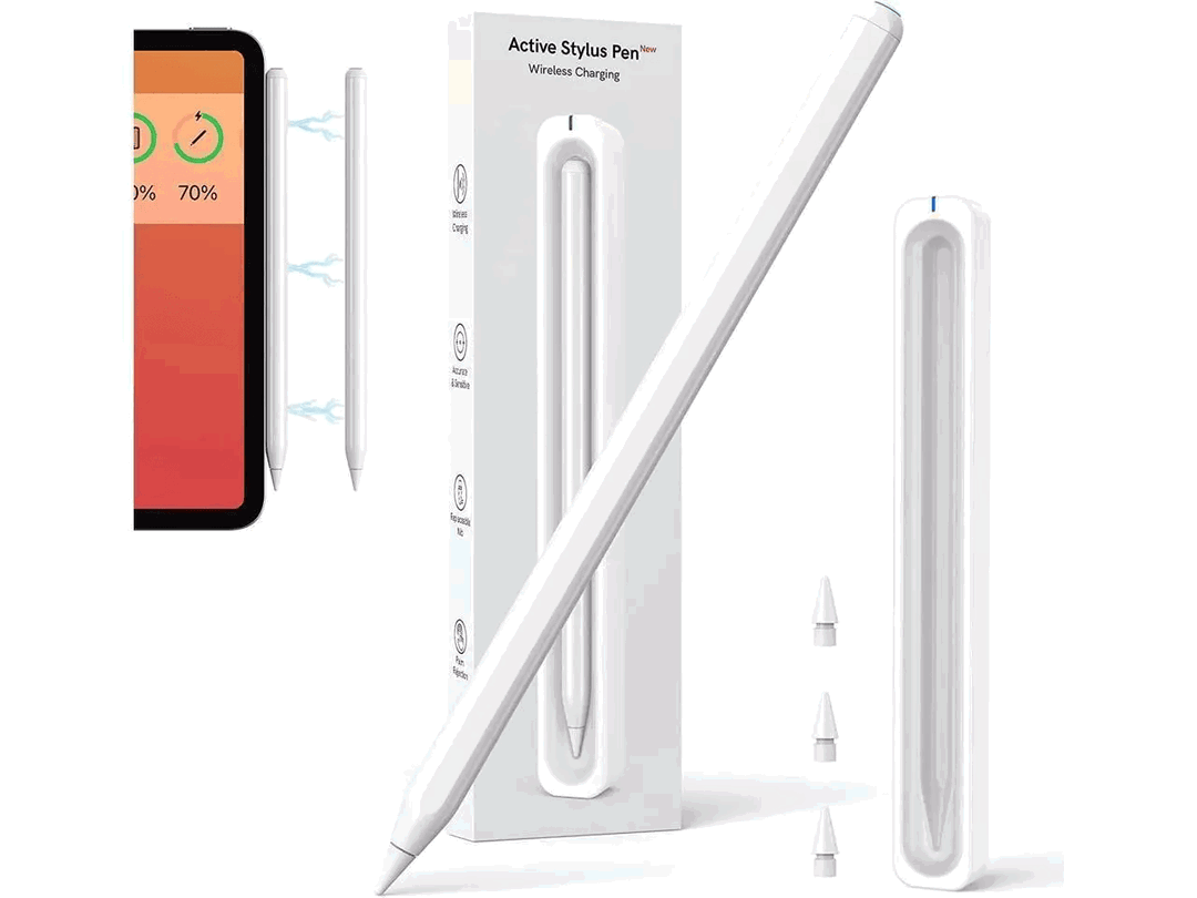 Caneta Stylus Magnética Carregamento Sem Fio ( Compatível com Ipad 2018 ate 2025)