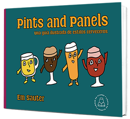 Libro Pints and panels:Una Guia ilustrada de cerveza