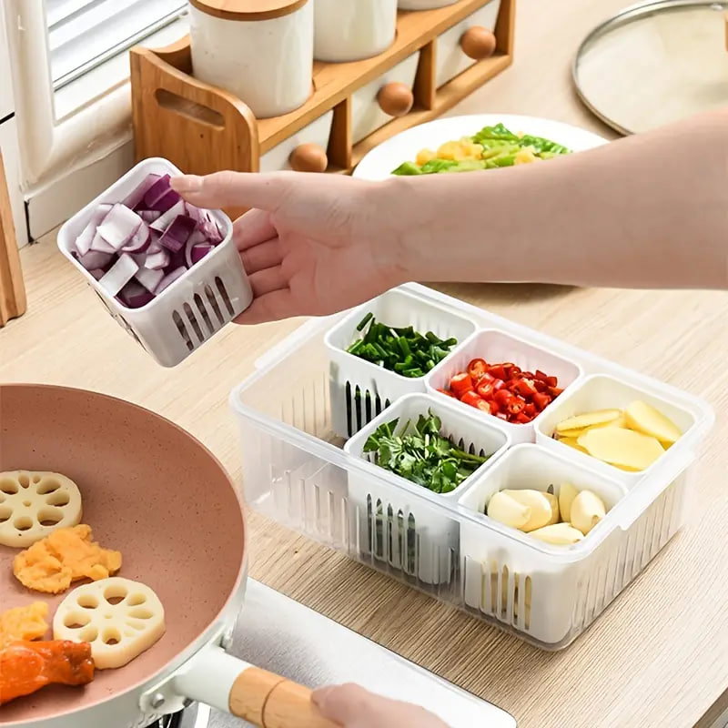 6 GRID DRAIN FOOD CONTAINER_2