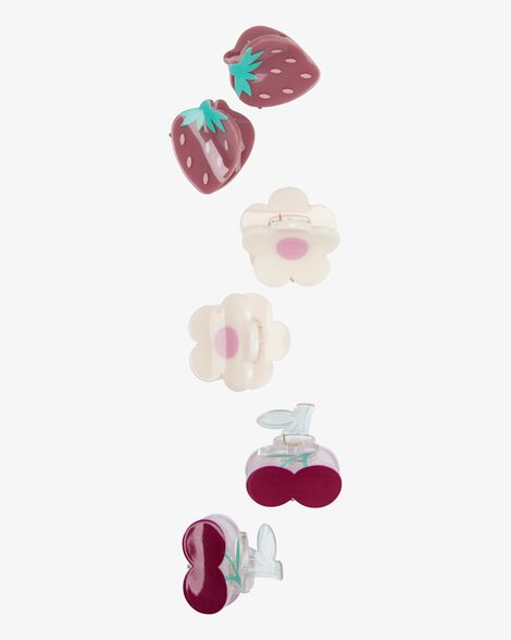 6-Pack Fruit Hair Clips_0