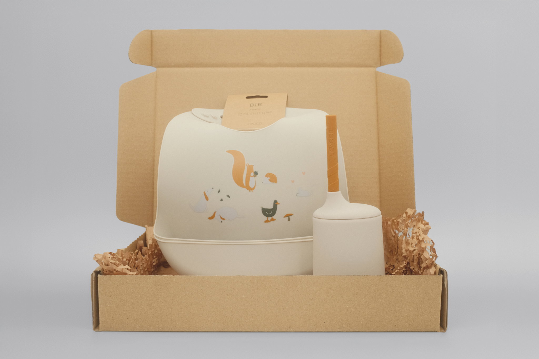 First Meal Gift Set - Sips & Bibs (Creatures)_1