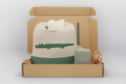 First Meal Gift Set - Sips & Bibs (Crocs)