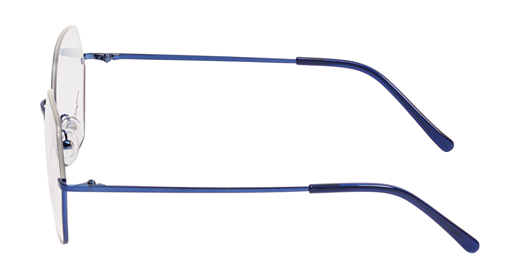 LOCAO |AGATHA |Half Rim |Metal |BLUE-Metal |53-17-140_7