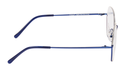 LOCAO |AGATHA |Half Rim |Metal |BLUE-Metal |53-17-140