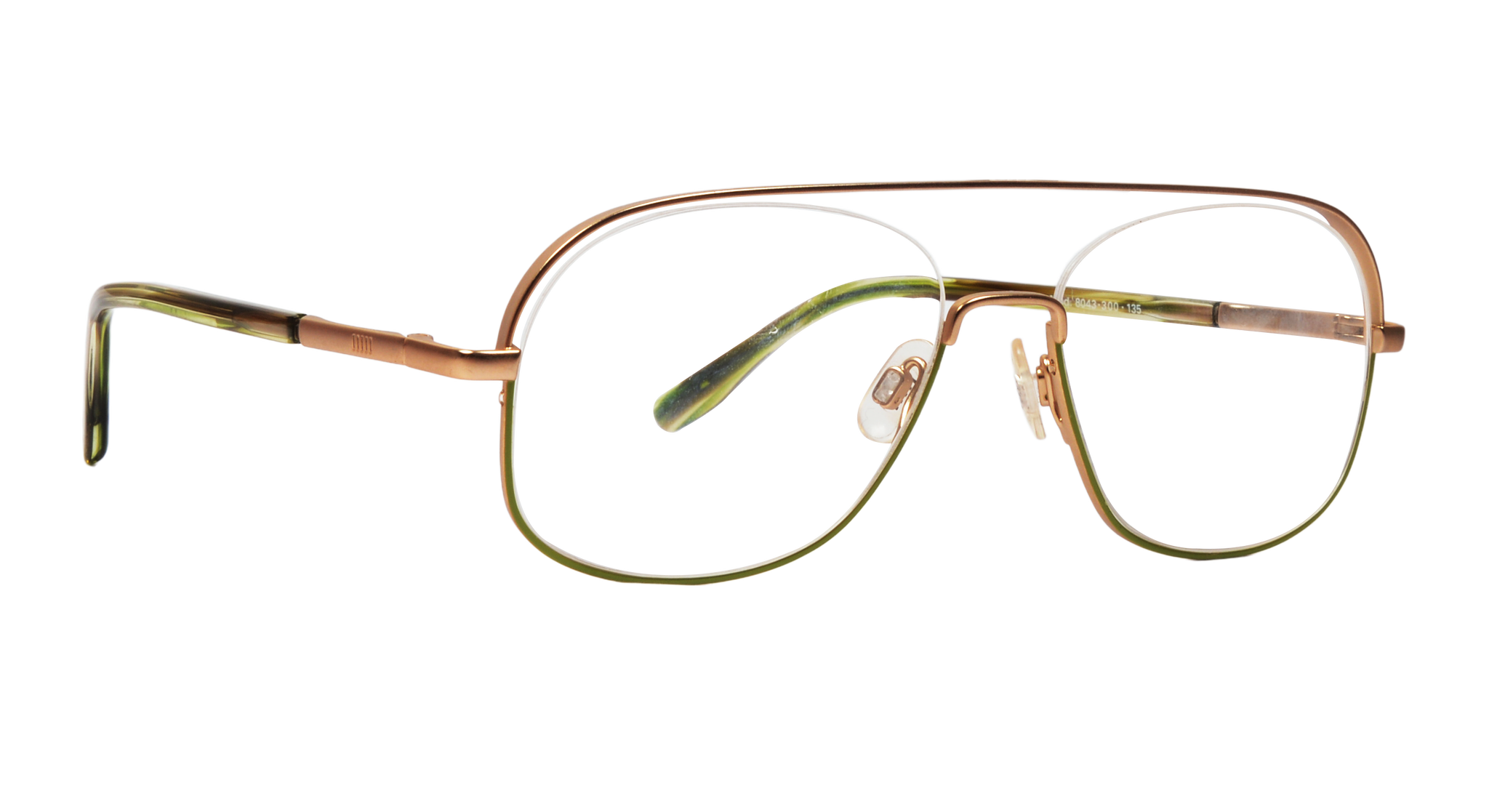 Metropolitan  |8043 |Full Rim |Metal |KGOLD-Metal |54-16-135_4