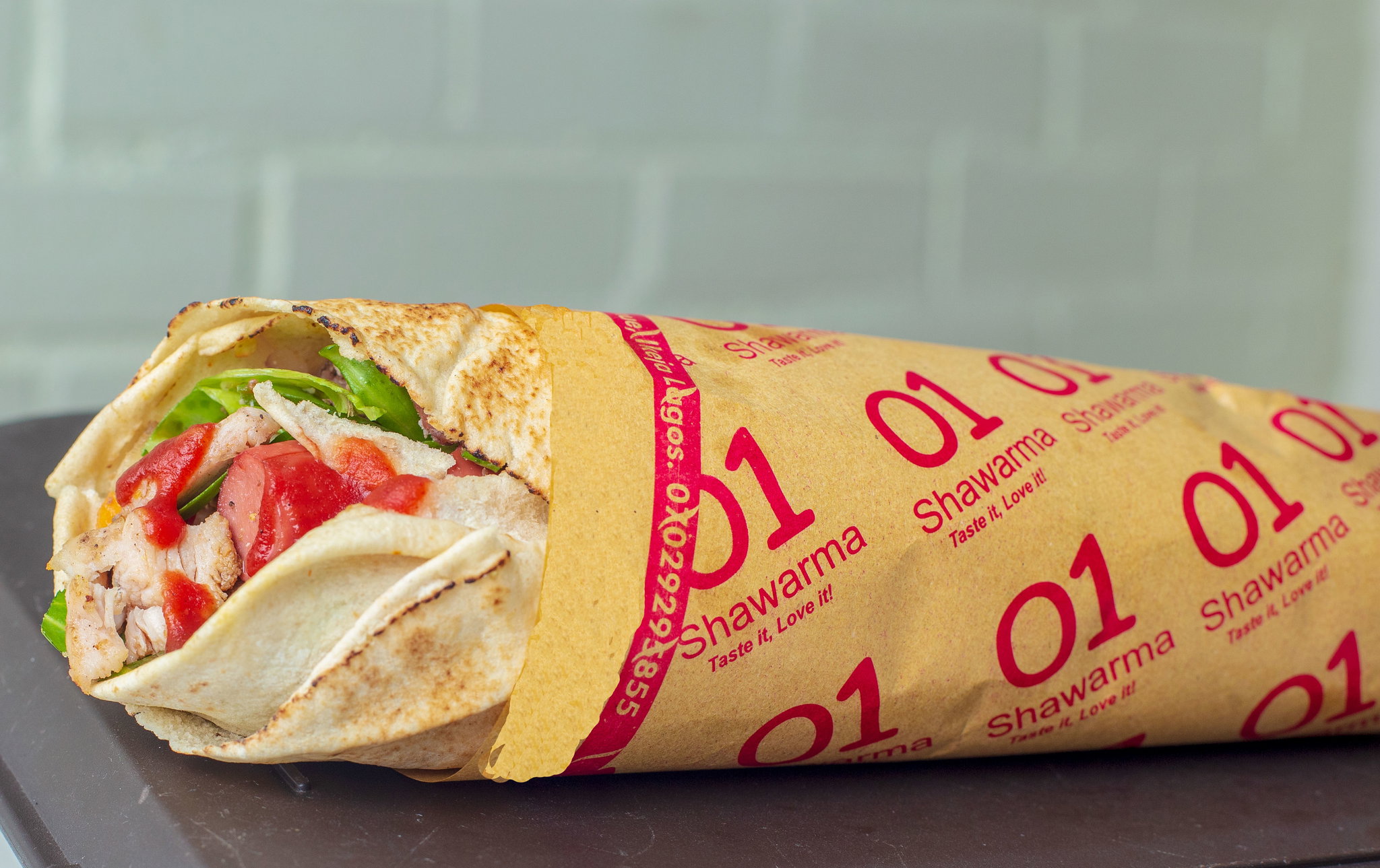 Chicken Plain Shawarma with no Sausage (King Size)_0