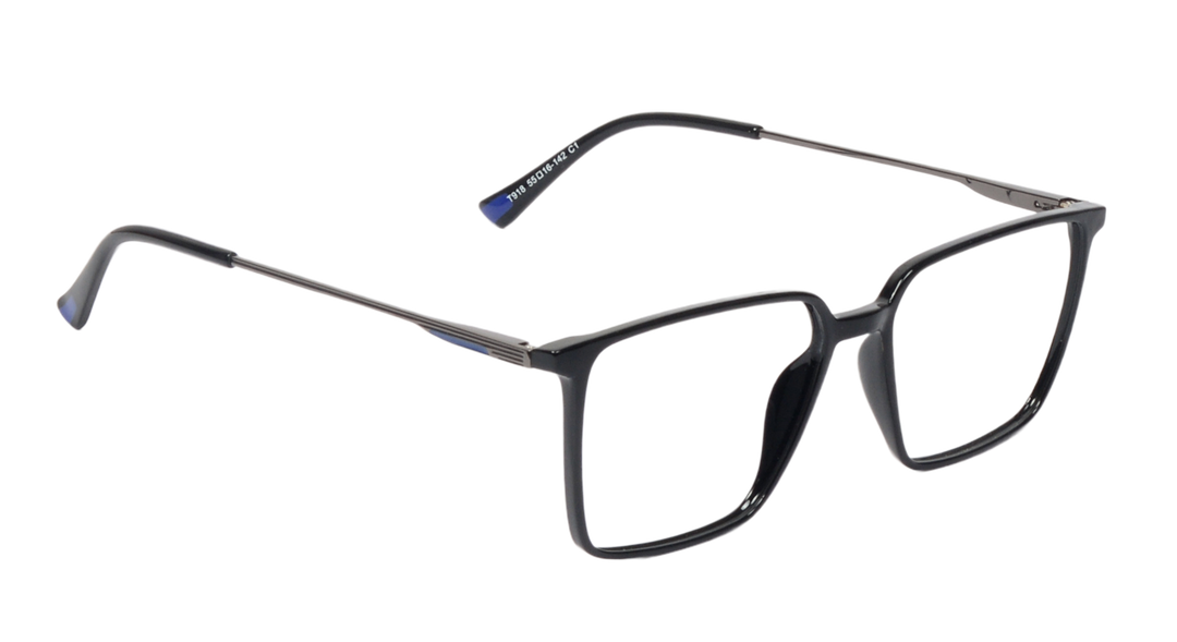 T918 |Full Rim |Fibre |BLACK-Fibre |55-16-142