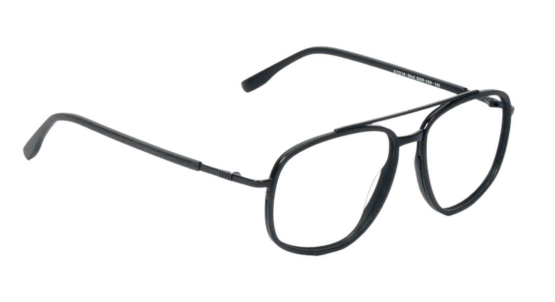 Metropolitan  |8260 |Full Rim |Fibre |BLACK-Fibre |57-16-145