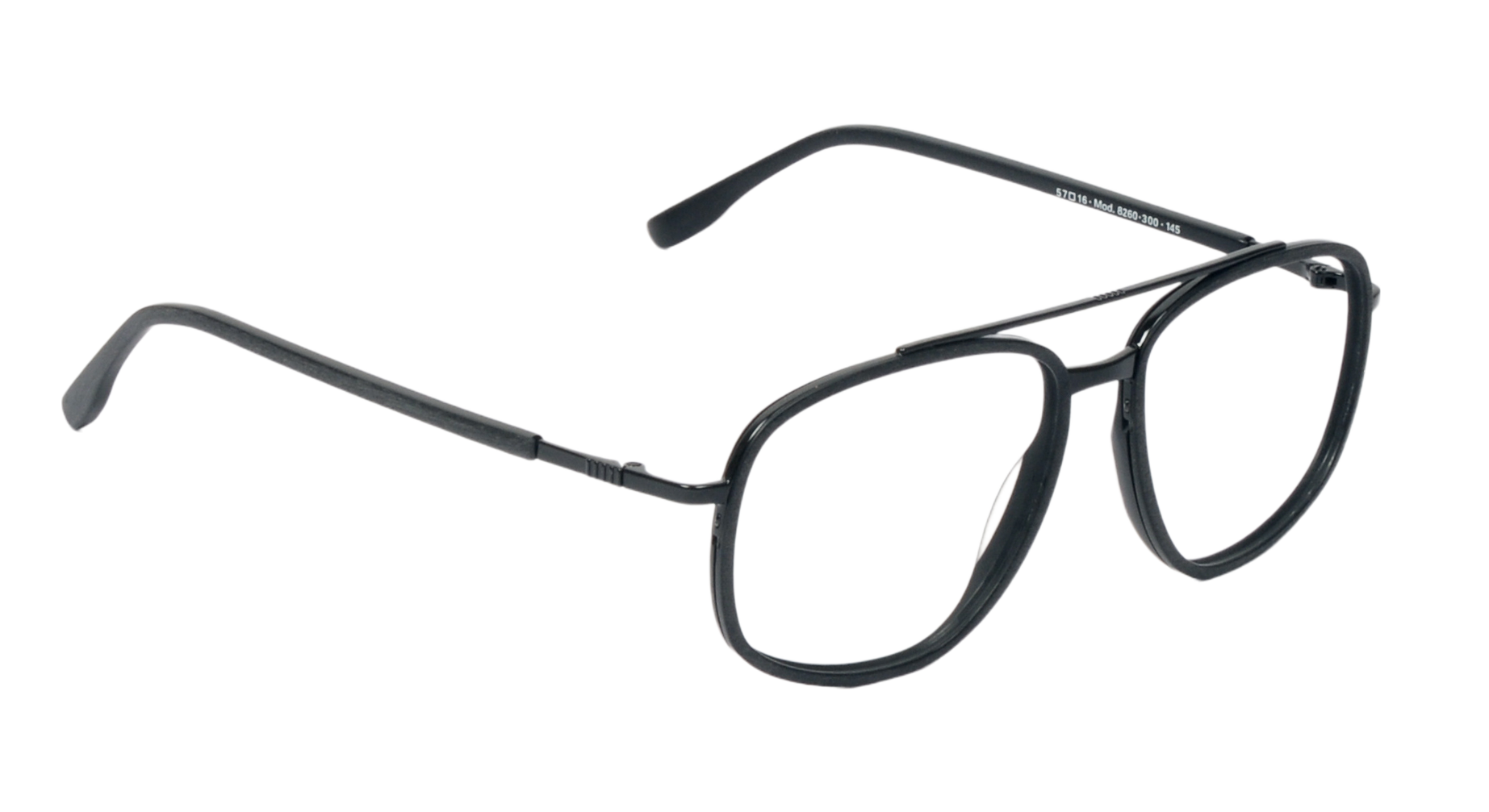Metropolitan  |8260 |Full Rim |Fibre |BLACK-Fibre |57-16-145